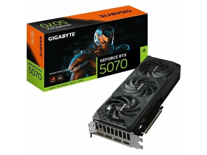 Графична карта Gigabyte 9VN5070WO-00-G10 nvidia geforce rtx 5070 12 GB GDDR6 GDDR7