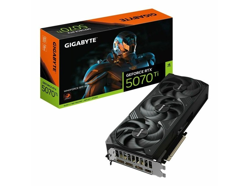 Графична карта Gigabyte GV-N507TWF3-16GD nvidia geforce rtx 5070 ti 16 GB GDDR6 Графична карта Gigabyte GV-N507TWF3-16GD nvidia geforce rtx 5070 ti 16 GB GDDR6