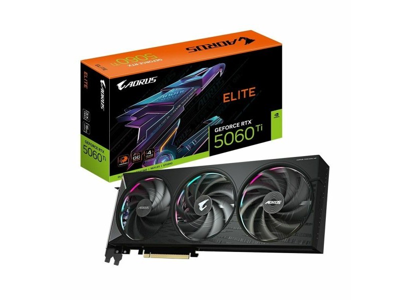 Графична карта Gigabyte GV-N506TAORUS E-16GD geforce rtx 5060 ti 16 GB GDDR6