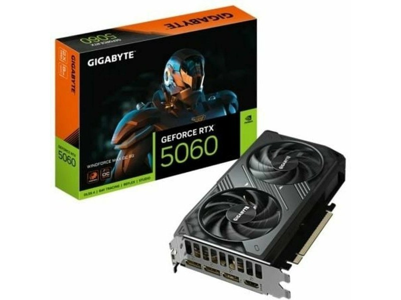 Графична карта Gigabyte 9VN5060WXO-00-G10 GEFORCE RTX 5060 8 GB GDDR7