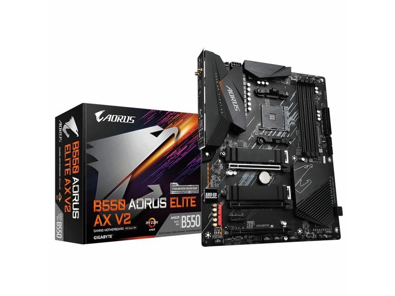 Дънна платка Gigabyte B550 AORUS ELITE AX V2 AMD B550 AMD AM4