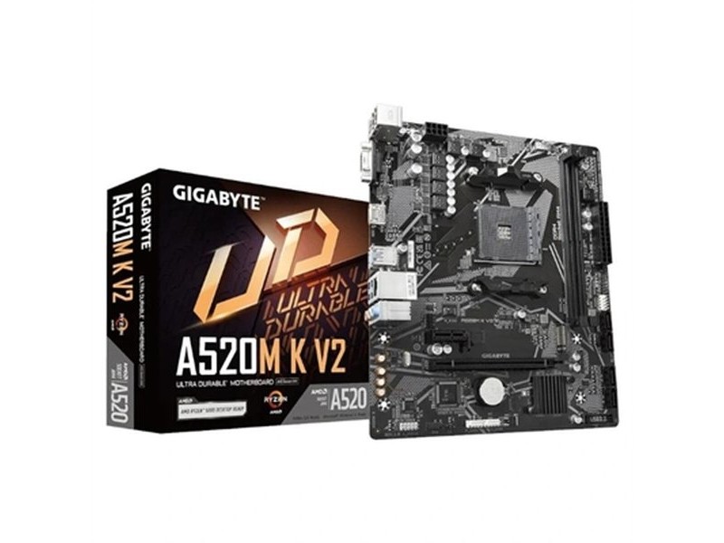 Дънна платка Gigabyte A520M K V2 AMD A520 AMD AM4