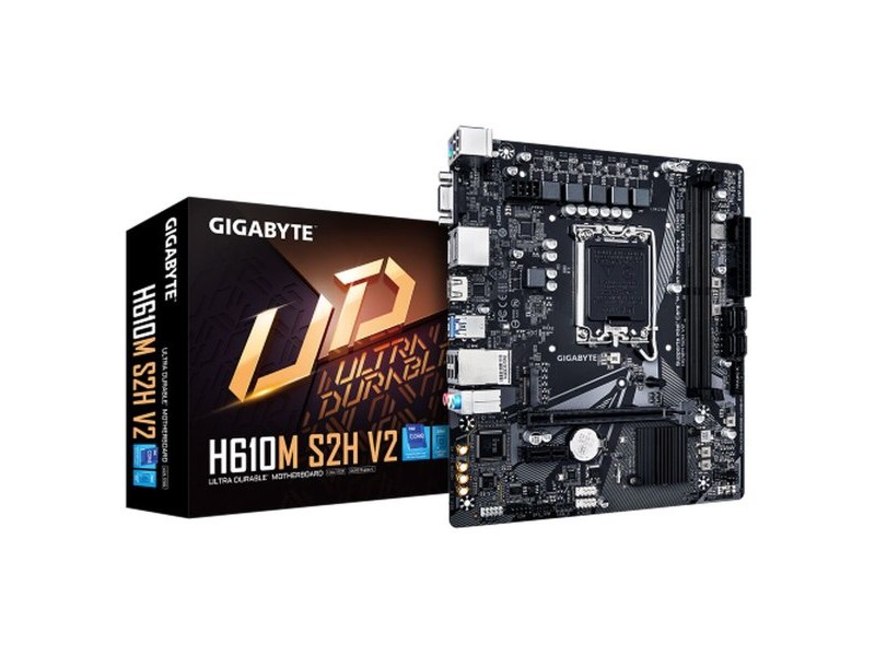 Дънна платка Gigabyte H610M S2H V2 LGA 1700 INTEL H610