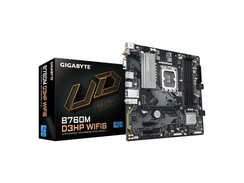 Дънна платка Gigabyte B760M D3HP WIFI6 INTEL B760 EXPRESS LGA 1700