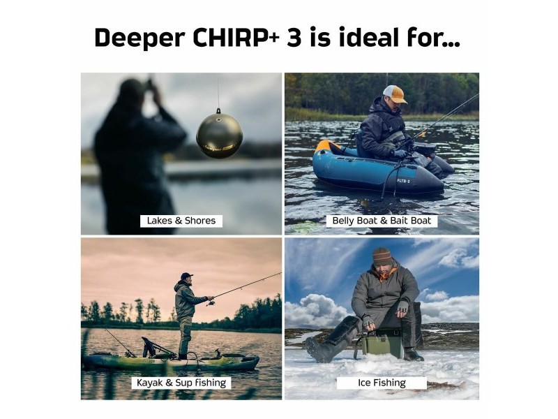 Локатор на риба Deeper DP6H13S10