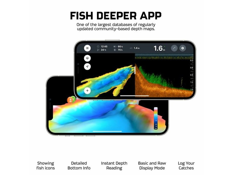 Локатор на риба Deeper DP6H13S10
