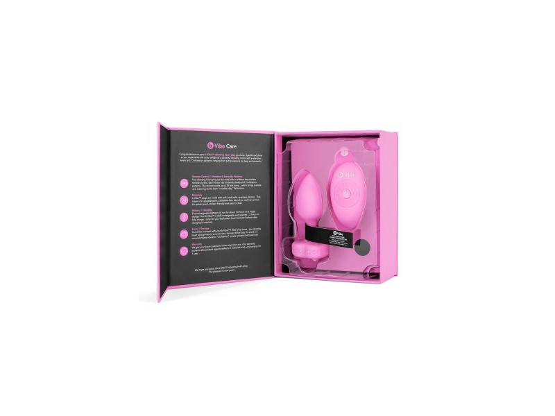 Вибратор B-Vibe Heart Розов