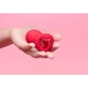 Вибратор B-Vibe Heart Червен