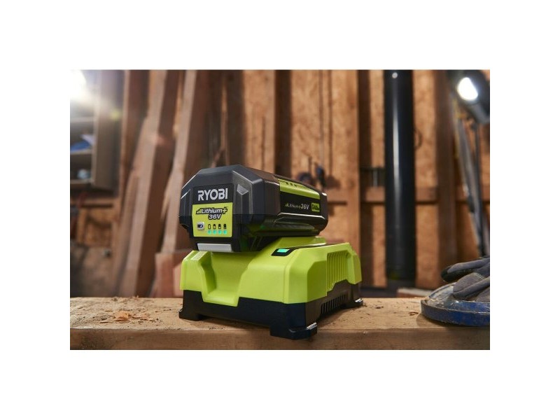 Charger and rechargeable battery set Ryobi Max Power 36 V 4 Ah