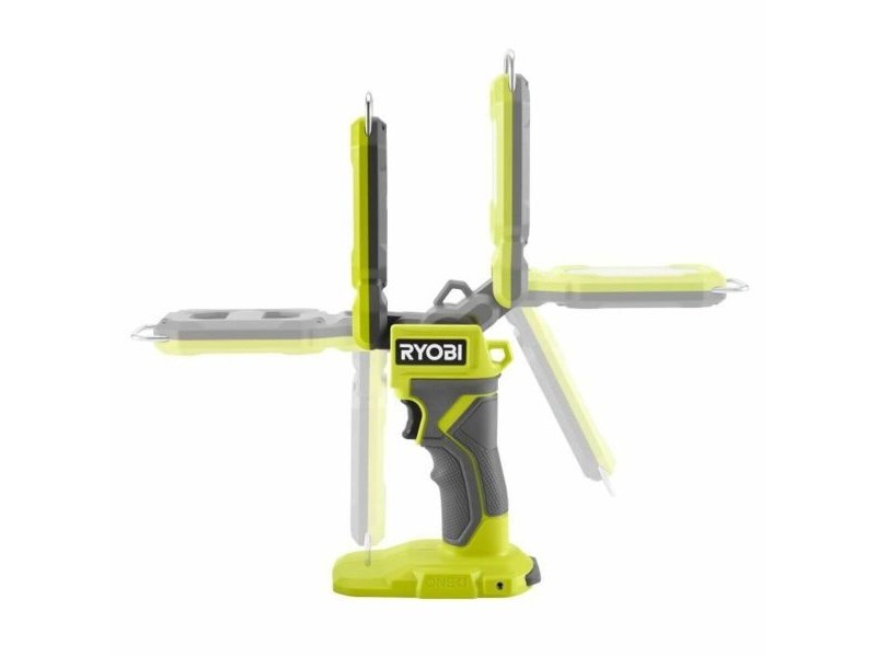 фенер LED Ryobi 100 Lm Зелен Сив
