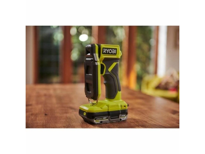 фенер LED Ryobi 100 Lm Зелен Сив