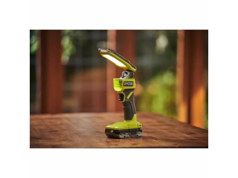 фенер LED Ryobi 100 Lm Зелен Сив