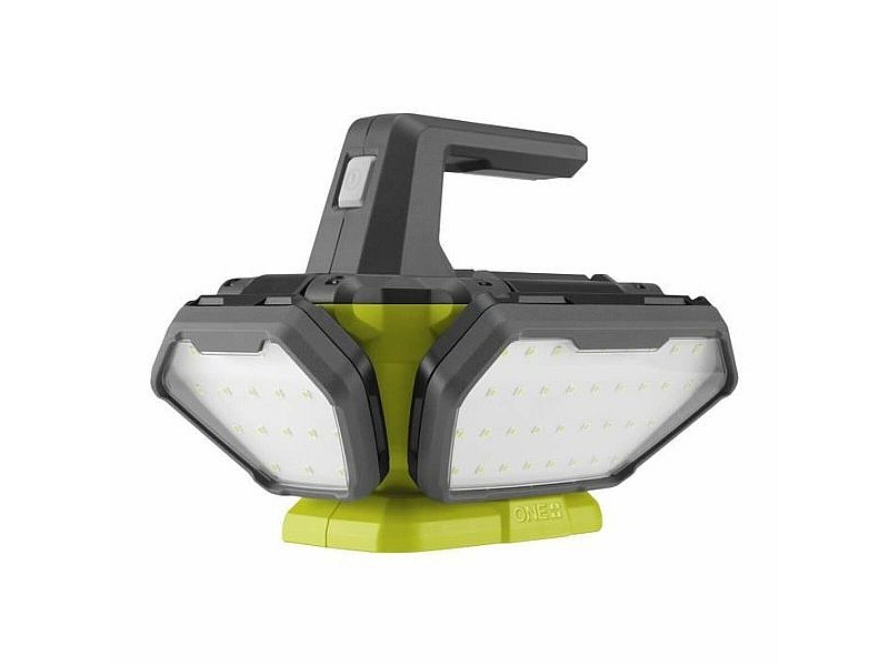 LED spotlight Ryobi 360° 500 lm Зелен Сив
