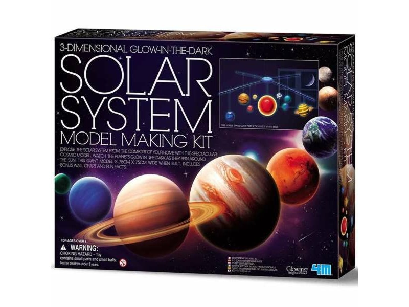 Образователна Игра Hape Kit sistema solare rotante in 3D 37,3 x 28,3 x 6,5 cm
