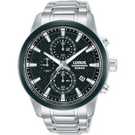 Мъжки часовник Lorus RM325HX9 Черен Сребрист