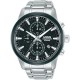 Мъжки часовник Lorus RM325HX9 Черен Сребрист
