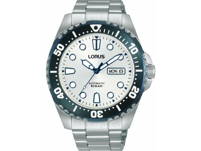 Мъжки часовник Lorus RL477BX9 Бял Сребрист