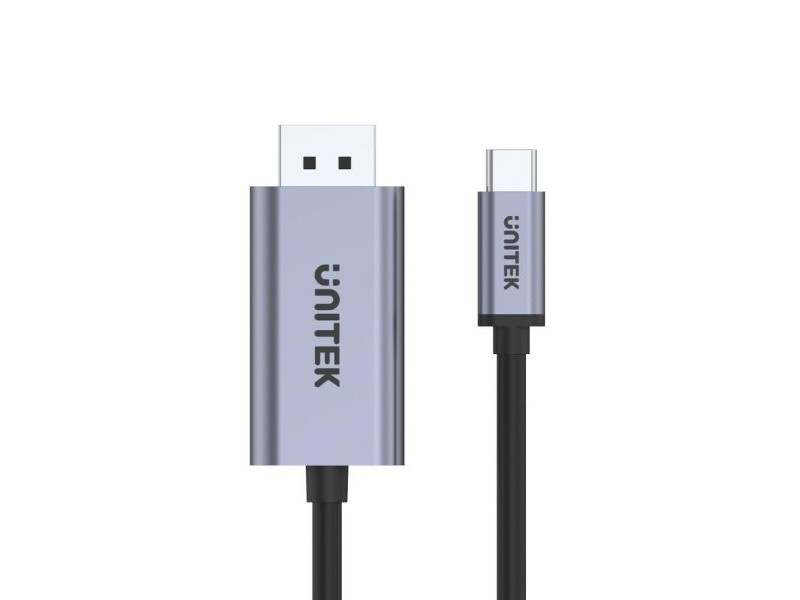 Кабел USB-C към DisplayPort Unitek V1409A Мъжки/Мъжки 2 m Кабел USB-C към DisplayPort Unitek V1409A Мъжки/Мъжки 2 m