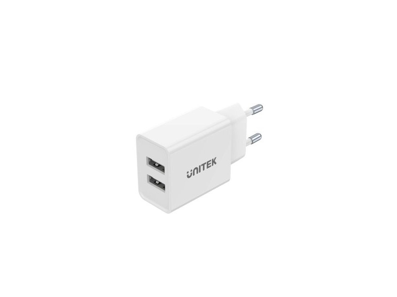 Зарядно за стена Unitek P1113A-EU Бял 12 W (1 броя)