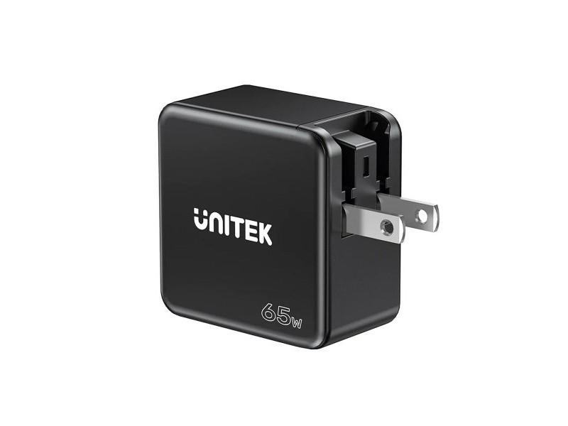 Зарядно за стена Unitek P1117B Черен 65 W (1 броя)