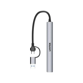 USB извод Unitek H1209AGY01 Сив