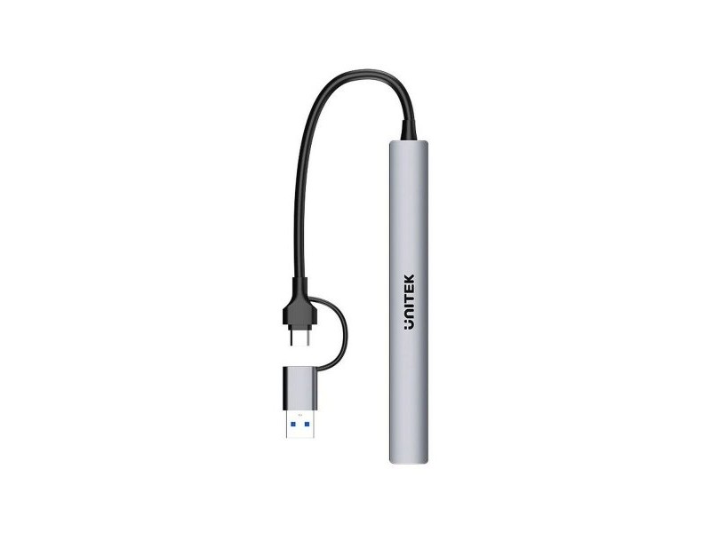 USB извод Unitek H1209AGY01 Сив