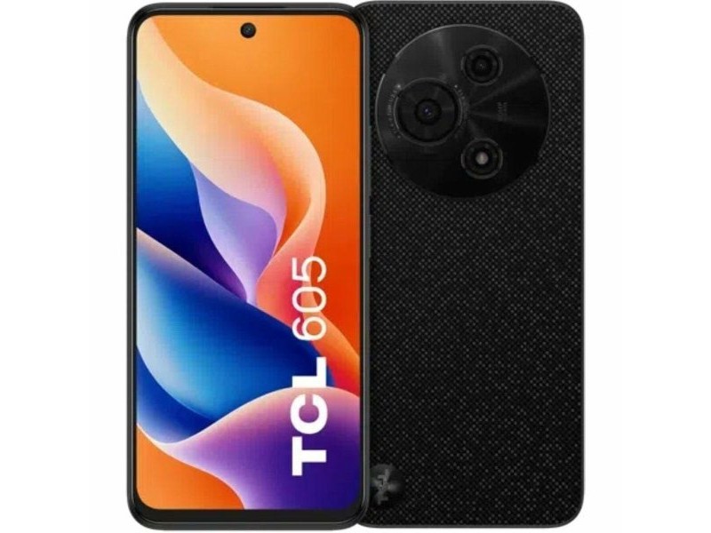 Смартфони TCL 605 Octa Core 4 GB RAM 128 GB Черен 6,7