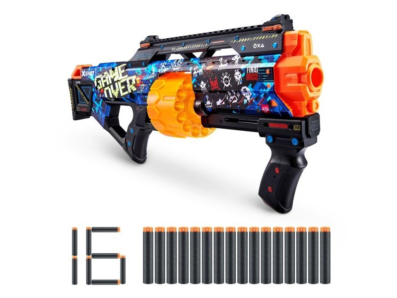 Пистолет за Дартс Zuru X-Shot Skins Last Stand 55 x 22 x 5 cm