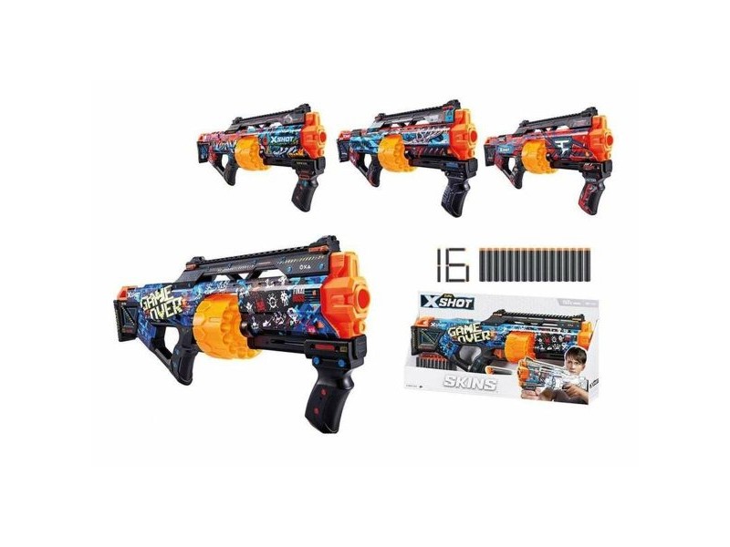Пистолет за Дартс Zuru X-Shot Skins Last Stand 55 x 22 x 5 cm