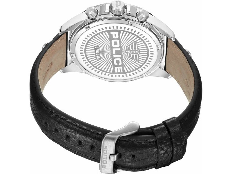 Мъжки часовник Police PEWJF0004601 Черен Сив