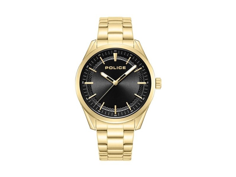 Мъжки часовник Police PEWJG0018202 Черен Мъжки часовник Police PEWJG0018202 Черен