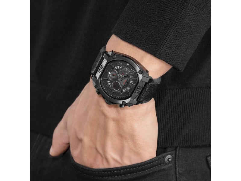 Мъжки часовник Police PEWJF0021903 Черен