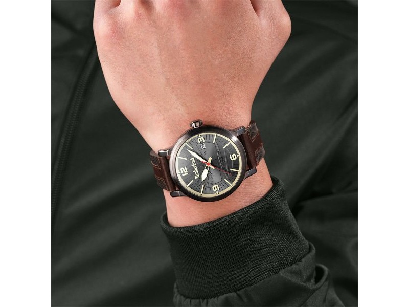 Мъжки часовник Timberland TDWGN0029104 Сив