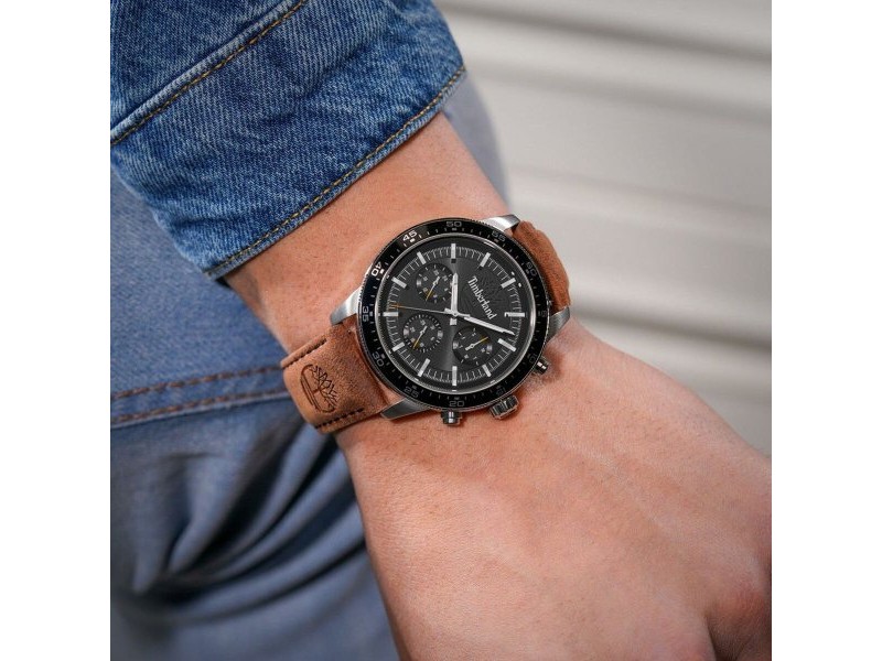 Мъжки часовник Timberland TDWGF0029002 Черен