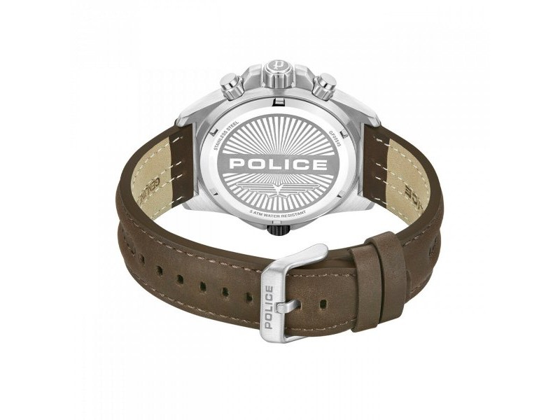 Мъжки часовник Police PEWGF0054403 Кафяв