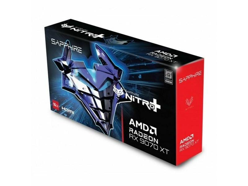 Графична карта Sapphire 11348-01-20G radeon rx 9070 xt 16 GB GDDR6 Графична карта Sapphire 11348-01-20G radeon rx 9070 xt 16 GB GDDR6