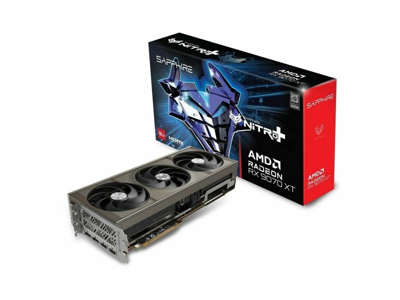 Графична карта Sapphire 11348-01-20G radeon rx 9070 xt 16 GB GDDR6 Графична карта Sapphire 11348-01-20G radeon rx 9070 xt 16 GB GDDR6
