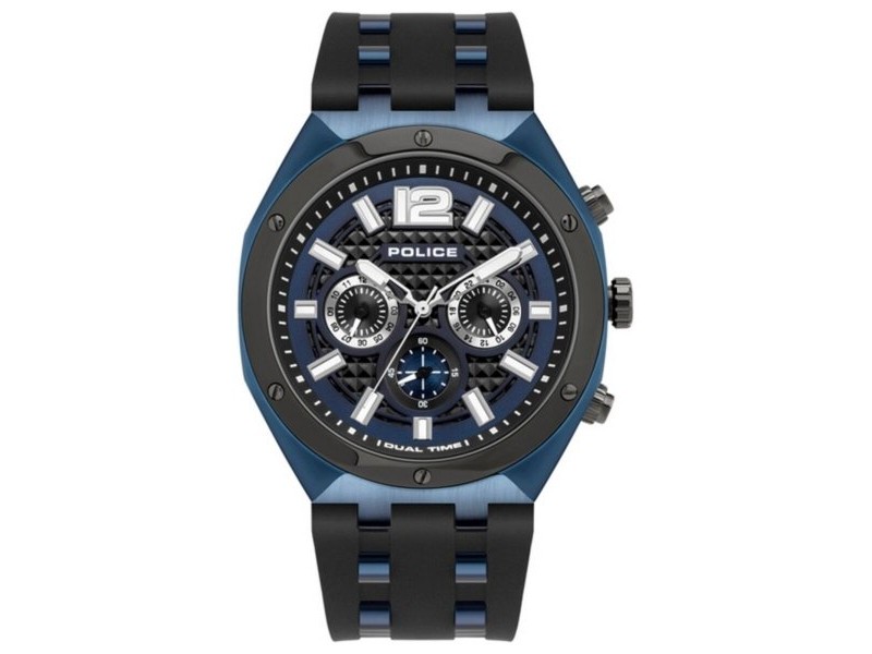 Мъжки часовник Police PL15995JSBLU03P (Ø 46 mm)