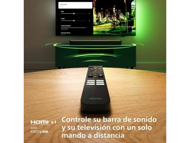 Soundbar система Philips TAB5109/10 Сив 60 W