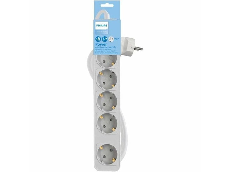 Контакт - 5 изхода с копче Philips CHP2154W/12
