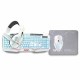 Клавиатура с мишка NASA ANDROMEDA4IN1-W Бял Многоцветен Испанска Qwerty