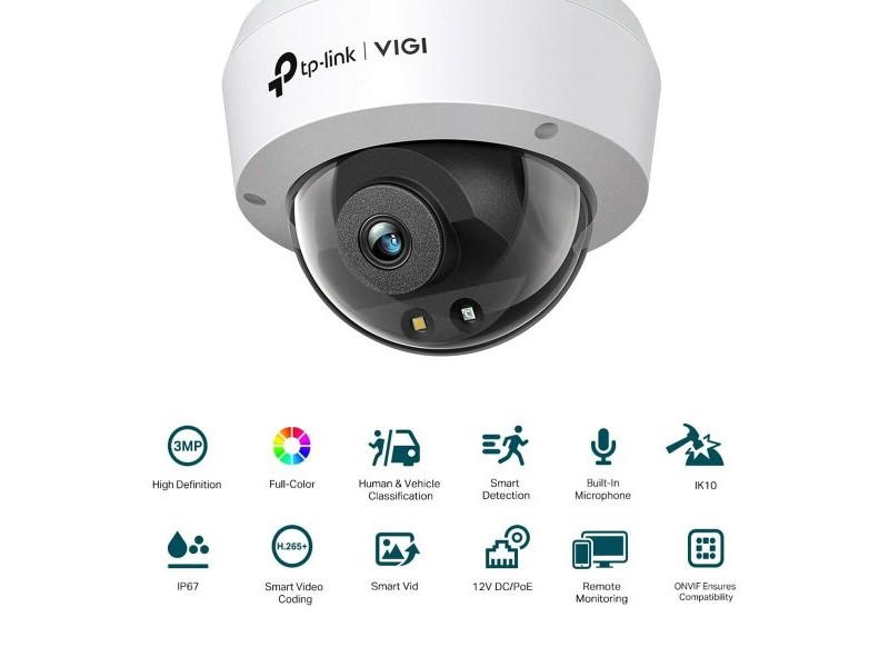 Видеокамера за наблюдение TP-Link VIGI C230