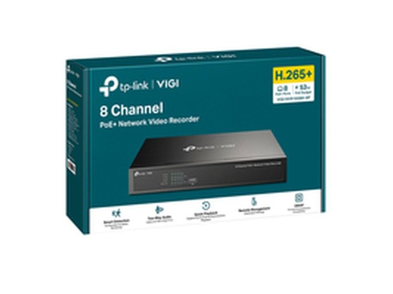 Мрежа за съхранение TP-Link VIGI NVR1008H-8P
