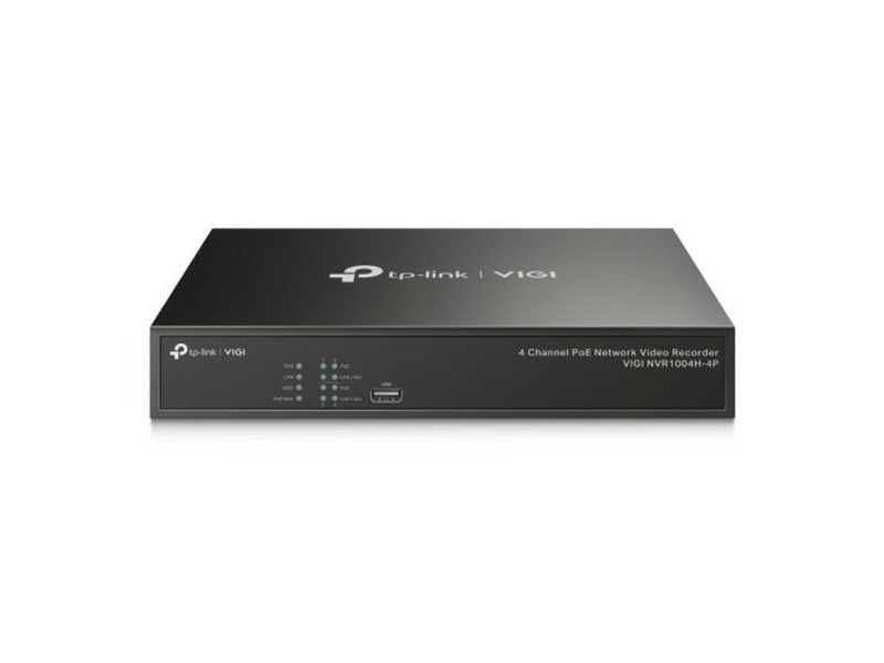 Мрежова записвачка на видео TP-Link VIGI NVR1004H-4P-2TB 2 TB HDD