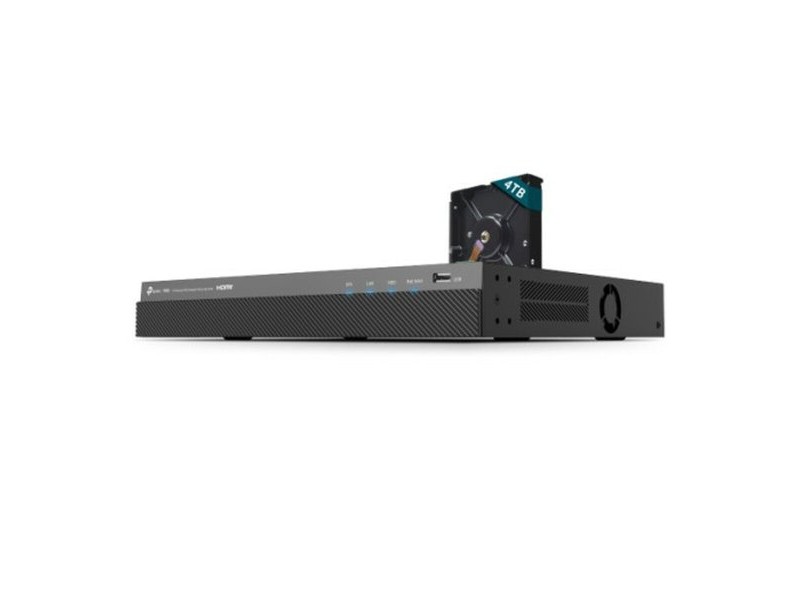 Мрежова записвачка на видео TP-Link VIGI NVR2016H-16MP-4TB 4 TB HDD
