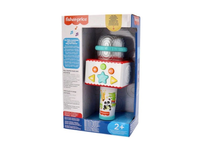 Mикрофон Караоке Fisher-Price Fisher Price Животни