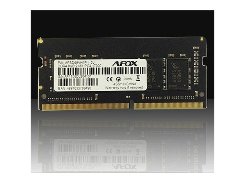 RAM памет Afox AFSD48VH1P 8 GB DDR4 2133 MHz CL15