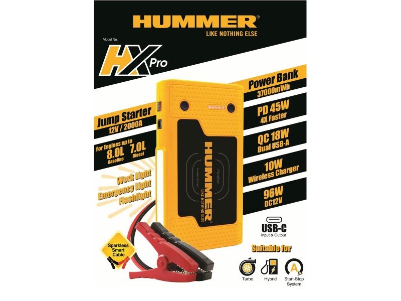 Стартер Hummer HUMMHXPRO 12 V 10000 Ah
