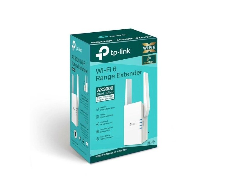 Точка за достъп TP-Link RE705X Бял