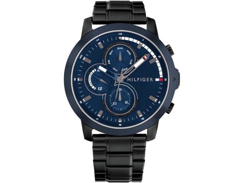 Мъжки часовник Tommy Hilfiger 1792049 Черен (Ø 46 mm)